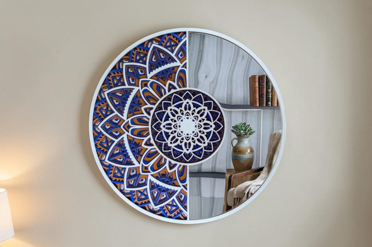 Sapphire Harmony Designer Mirror