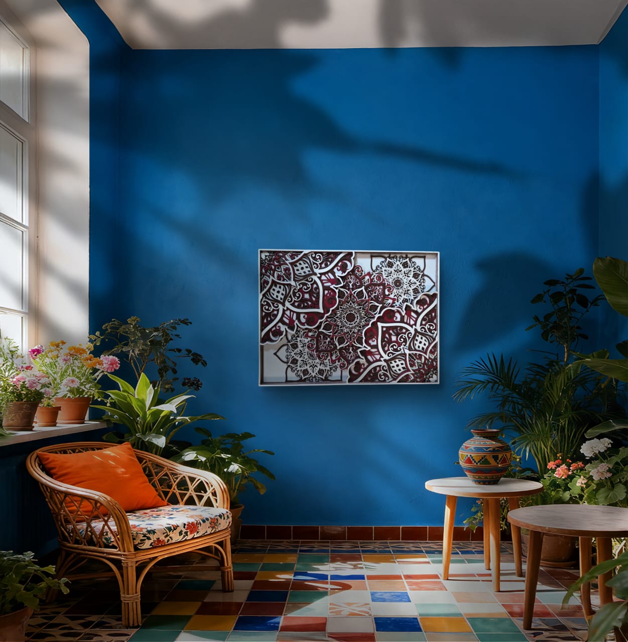Rangmaya Mandala Wall Art