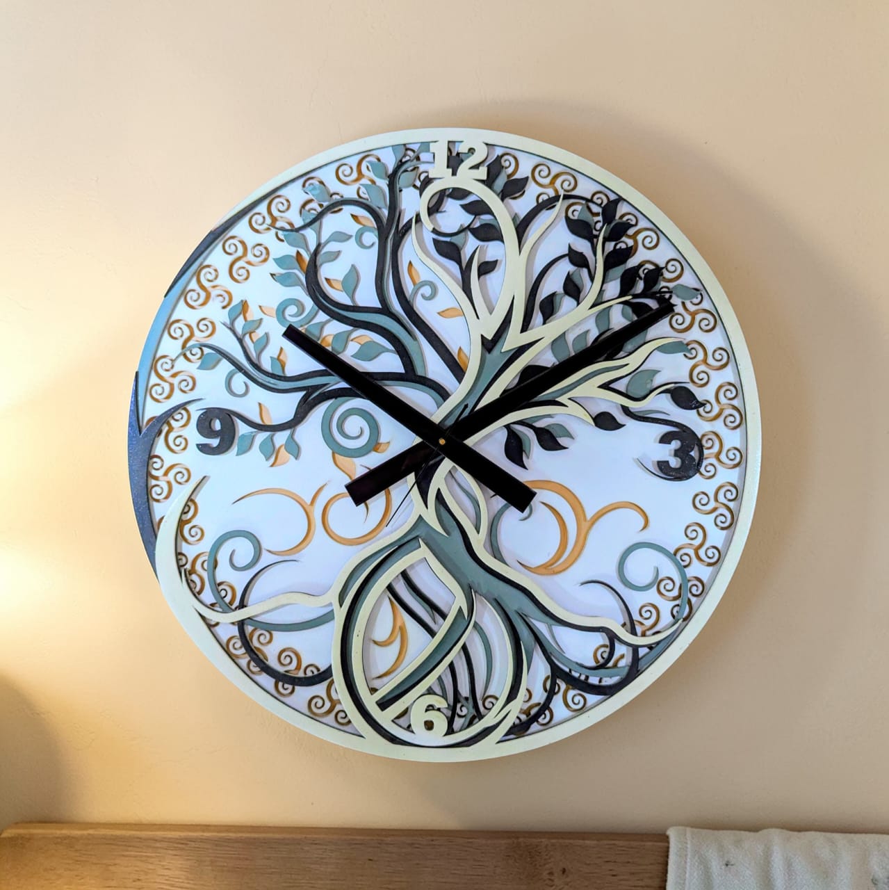 Eternal Tree of Life Wall Clock