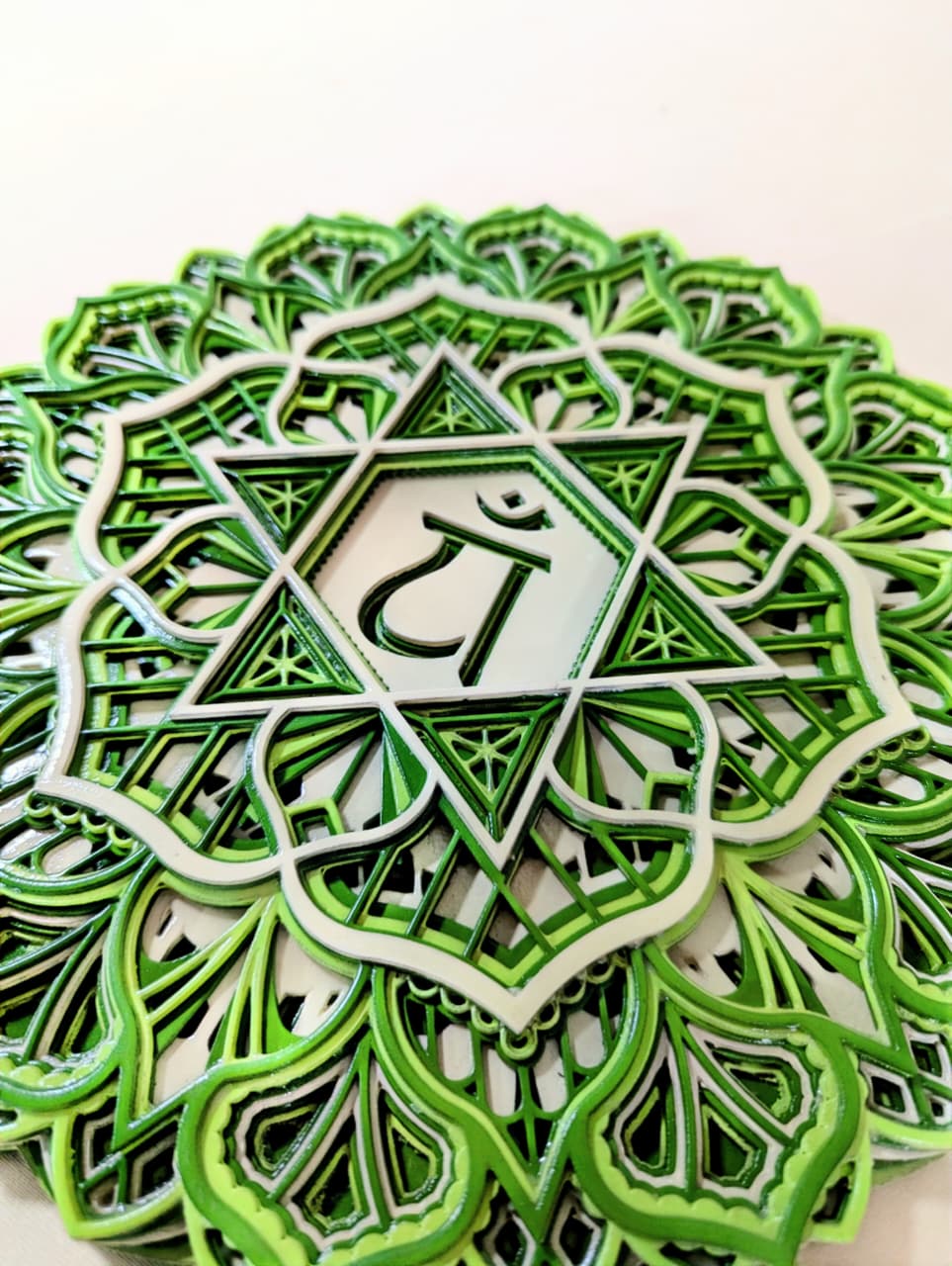 Heart Chakra (Anahata) Mandala Wall Decor