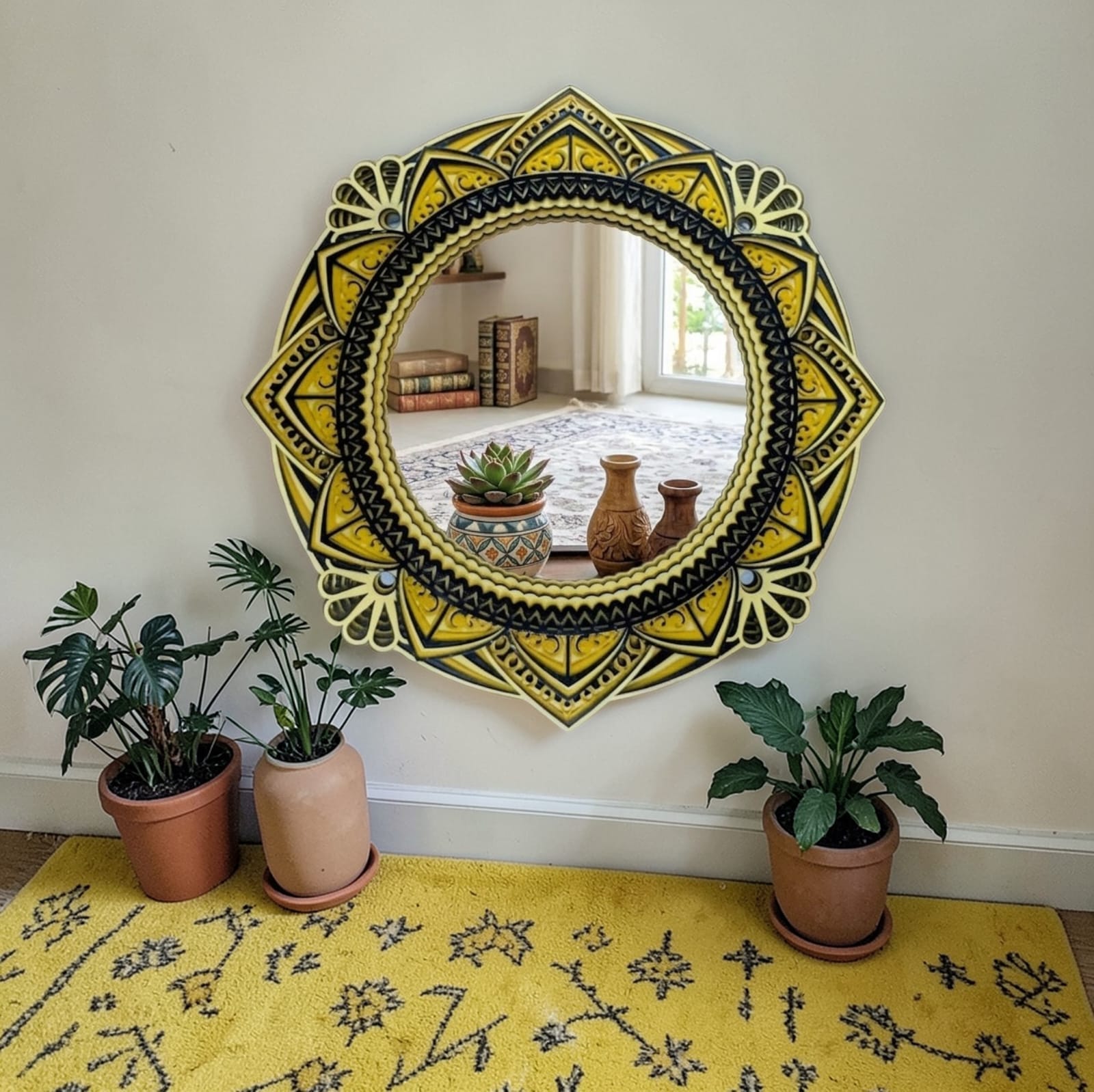 Royal Mandala Mirror Frame