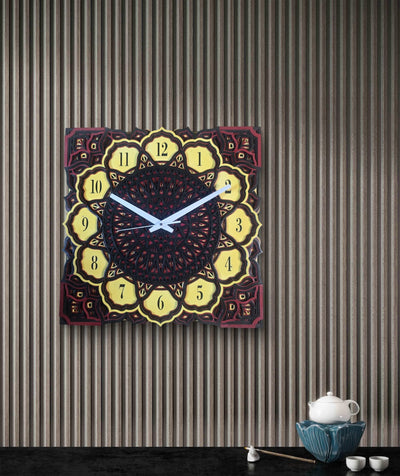 Eternal Mandala Wall Clock