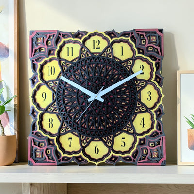 Eternal Mandala Wall Clock