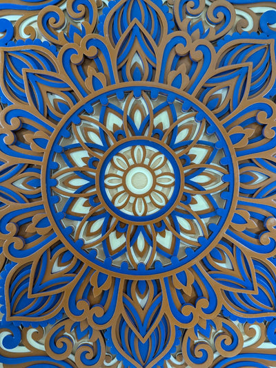 Neelambara Mandala Wall Art