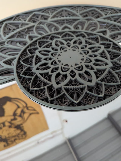 Eclipse Mandala Mirror Wall Art