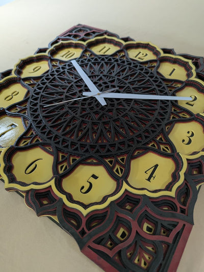 Eternal Mandala Wall Clock
