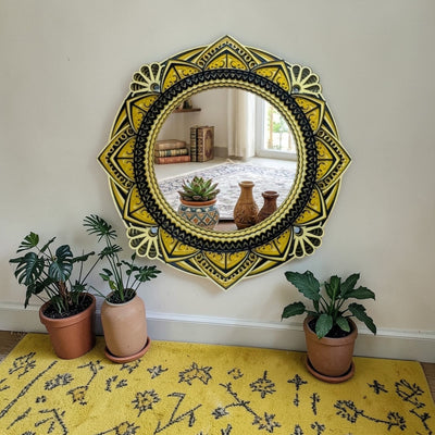 Royal Mandala Mirror Frame